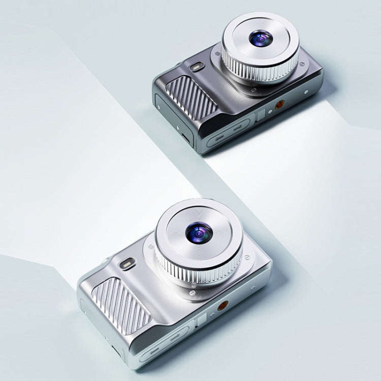 1080P HD Student Retro Digital Card Camera, Color: White+32G