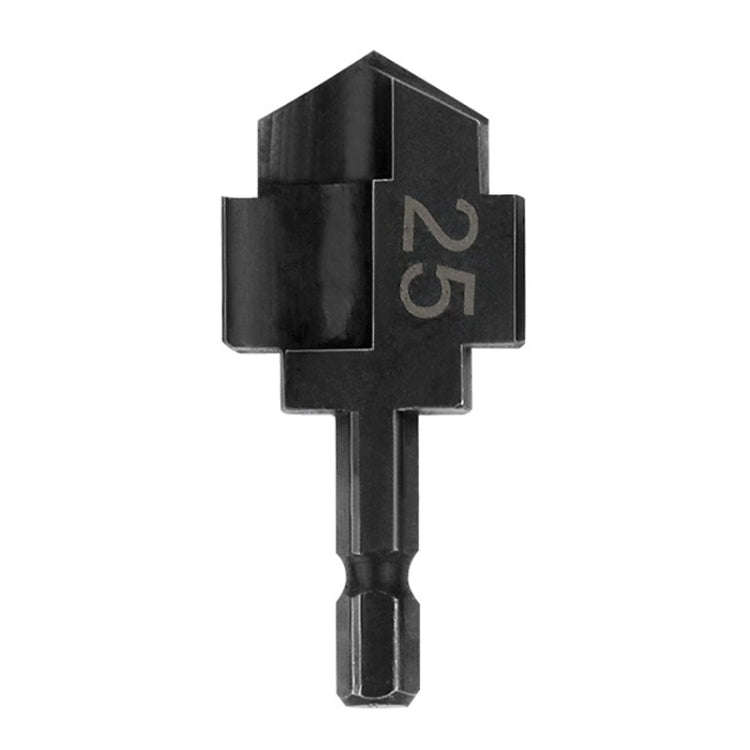 25mm Hexagonal PPR Lifting Flat Drill Bit Step Drill Bit Repairing Internal Filament Leak Repairi...