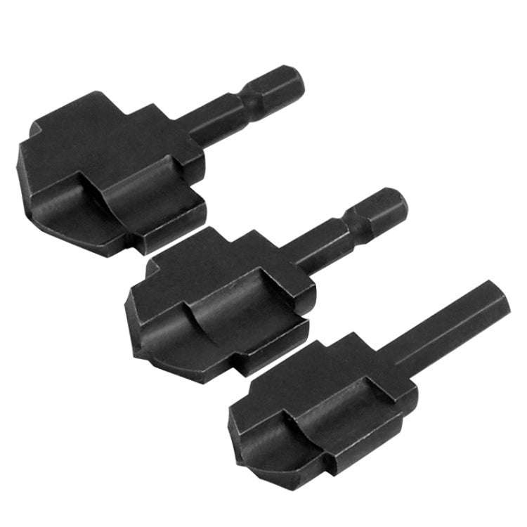 25mm Hexagonal PPR Lifting Flat Drill Bit Step Drill Bit Repairing Internal Filament Leak Repairi...