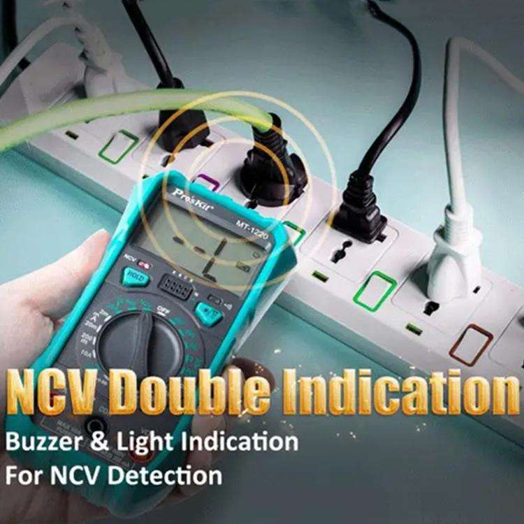 ProsKit MT-1220-C 3-1/2 Burn-Proof Digital Intelligent Multimeter