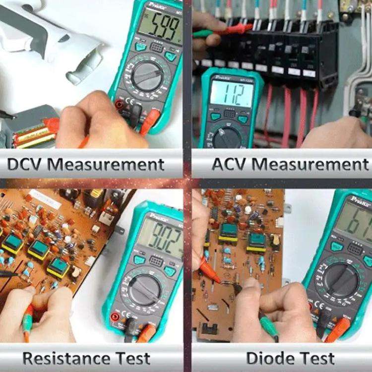 ProsKit MT-1220-C 3-1/2 Burn-Proof Digital Intelligent Multimeter