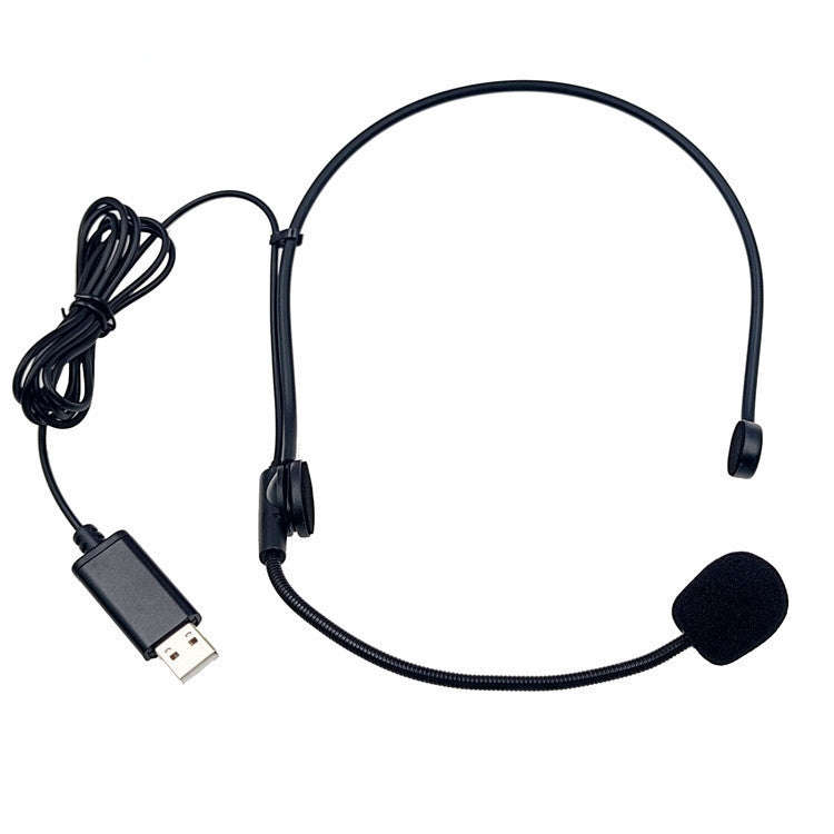 Online  Class Talk Game Voice USB Headset Microphone(1m)