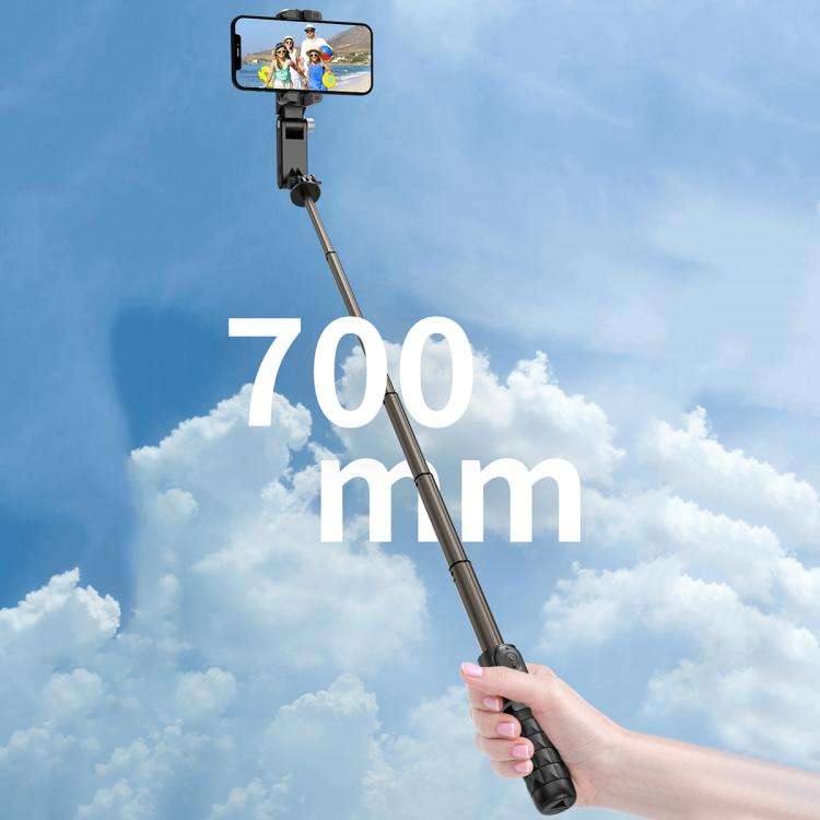 TokQi Q18 Desktop Wireless Remote Control Handheld Gimbal Stabilizer Fill Light Selfie Stick Trip...