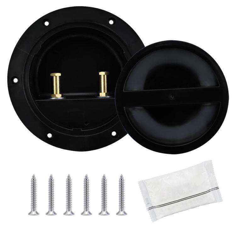 RV Yacht Copper Conductive Waterproof Solid Deck Cabin Sealing Cover, Configuration: CP-5093