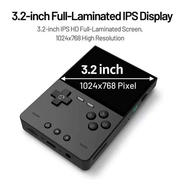 TRIMUI BRICK Open Source Pocket Console Portable Wireless Bluetooth HD Retro Arcade, Size: 128G(W...