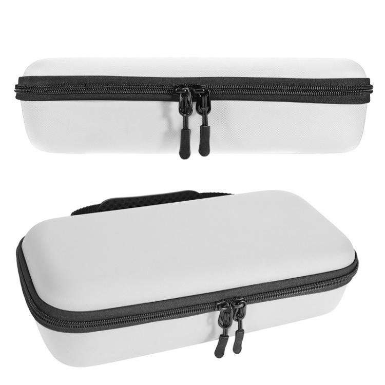 For Mac Mini M4 / M4 Pro Storage Bag Carrying Case Can Store Keyboard, Mouse(White)