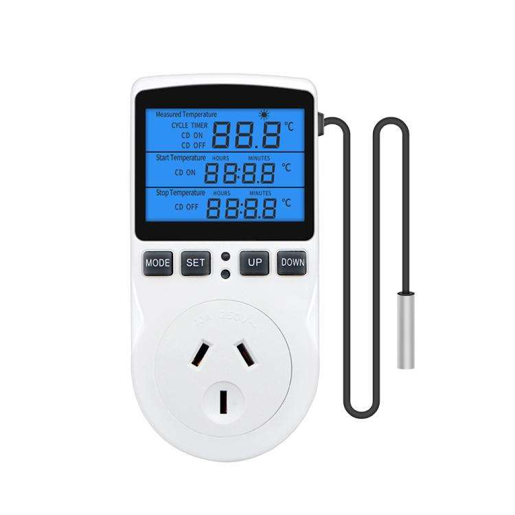 Backlight Smart Digital Thermostat Countdown Temperature Control Switch Socket Timing Temperature...