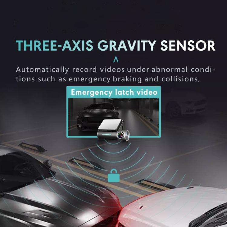 Anytek T3 PRO 2 inch 2K HD Night Vision Car Recorder Hidden Car Camera Front & Rear Dual Recordin...