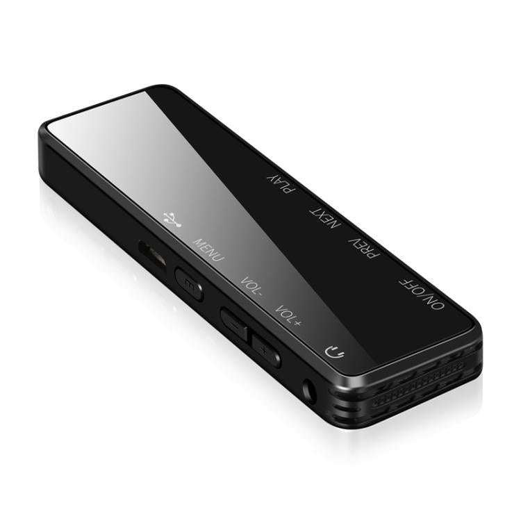 8GB 0.9-inch LCD Screen Interview Mini HD Recorder USB Charging MP3 Player