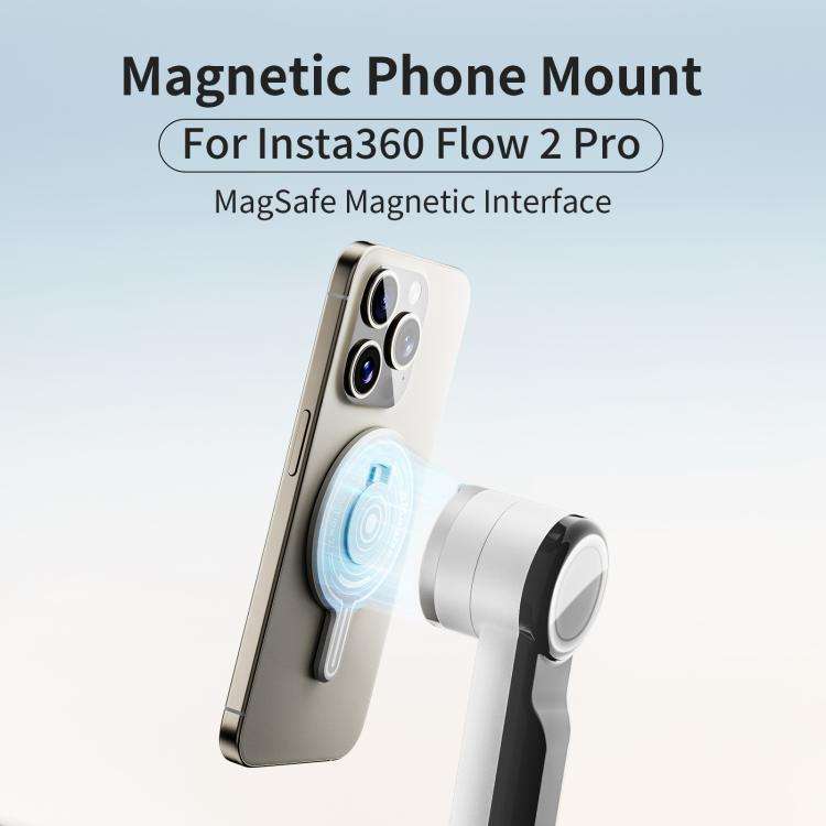 For Insta360 Flow 2 Pro AMagisn Magnetic Phone Mount Adapter Accessories