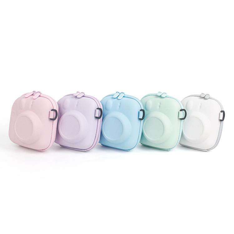 For FUJIFILM Instax Mini7+/8/9/11/12/40 Universal Hard Case Bag EVA Storage Bag(Pink)