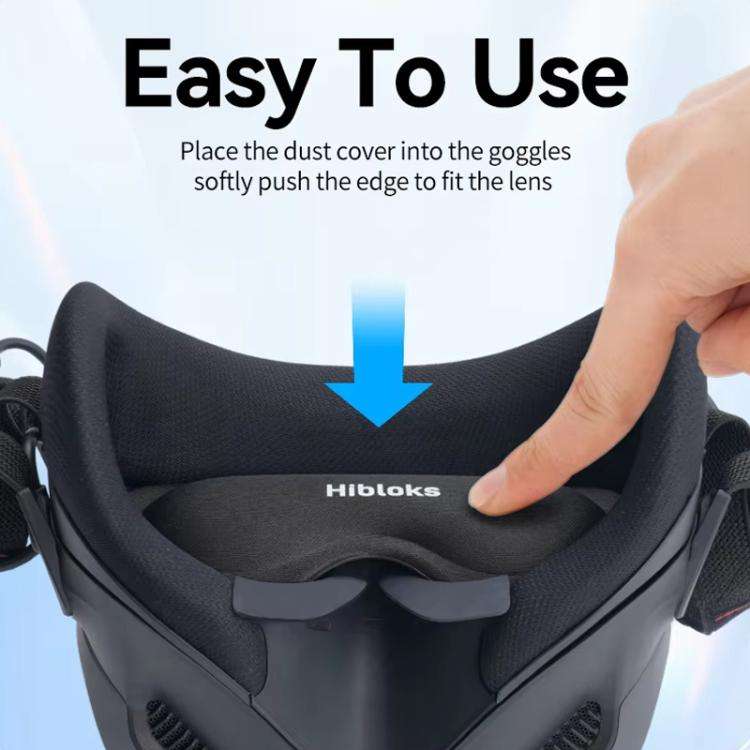 Hibloks Aviator Glasses Light Cover Head-Up Display Dust Protector Compatible With DJI N3 / Quest...