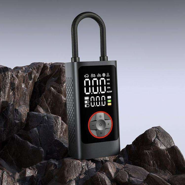 ATJ-004 Smart Wireless Digital Display Portable Car Tire Pump Multi-Function Inflator(Lithium Bat...