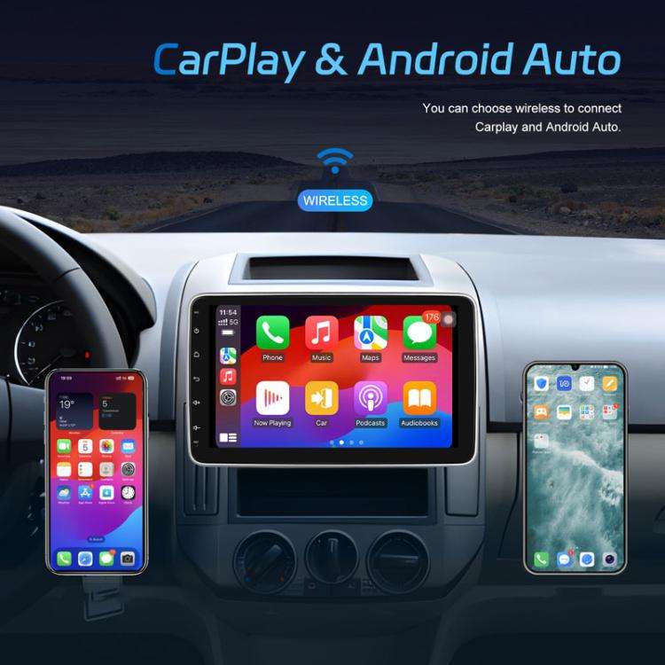 4+64G 10 Inch Android 13.0 Universal Player Car Reversing Center Control Integrated Machine(Stand...