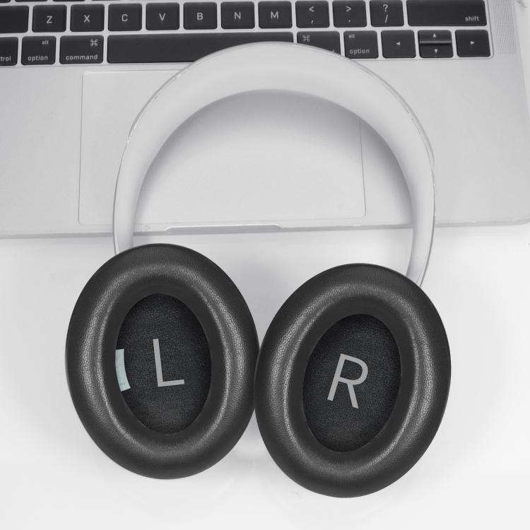 For Bose NC700 Headset 1pair Lambskin Earpads Sponge Cover Earmuffs(Gray)