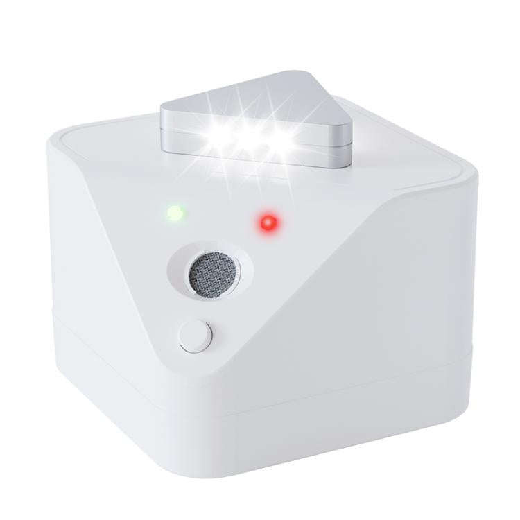 XY-005 Indoor 360-Degree Sonic Mouse Repeller Multifunctional Insect Repeller, Size: UK Plug(White)
