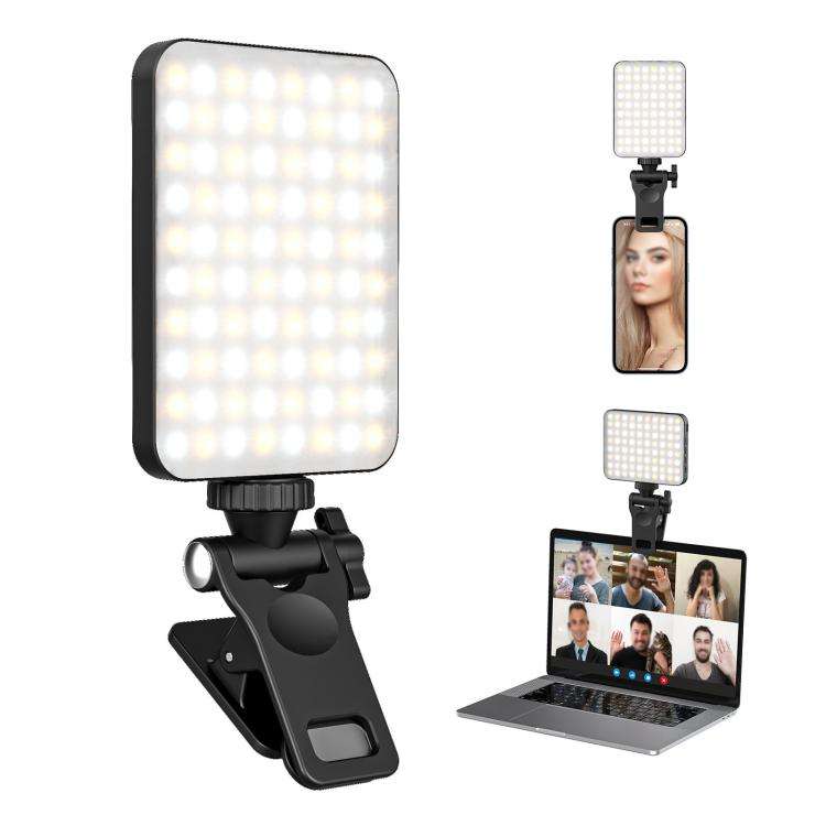 1/4 Screw Universal Fill Light Cell Phone Clip GoPro Video Conference Laptop PC External Clip(Lar...