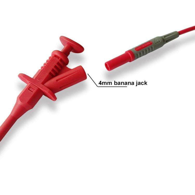 Multimeter Test Hook 4MM Banana Jack Probe Digital Meter Telescopic Probe Hook(BC0012005400)
