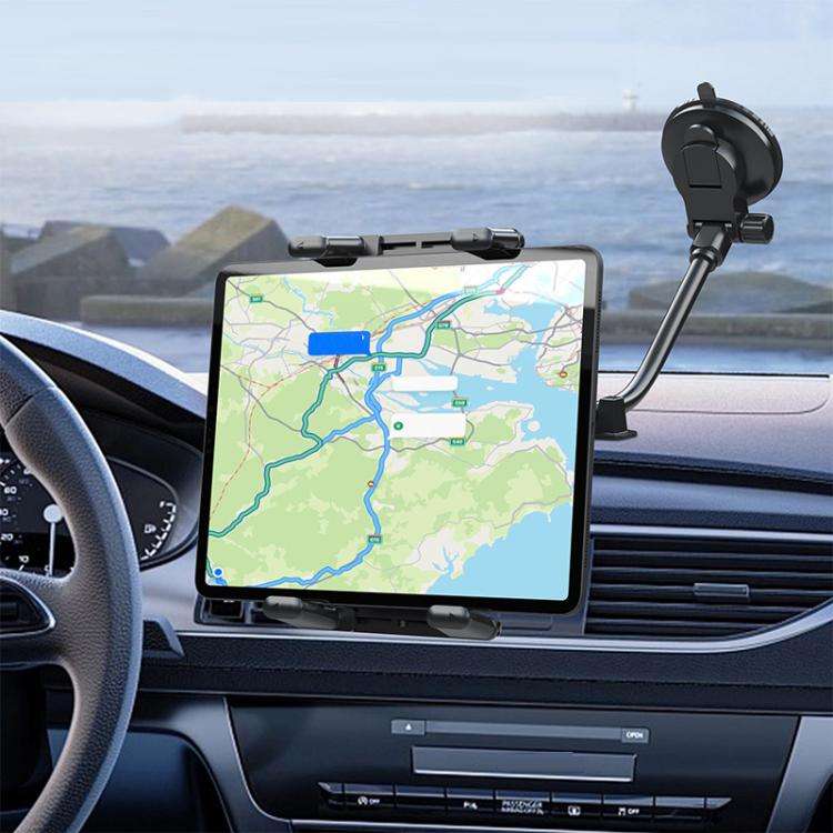 Car Suction Cup Extended Hose Universal Cell Phone Tablet Holder