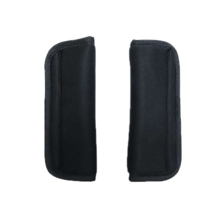 Baby Stroller Seat Belt Shoulder Guard, Color: Black Nylon Patch