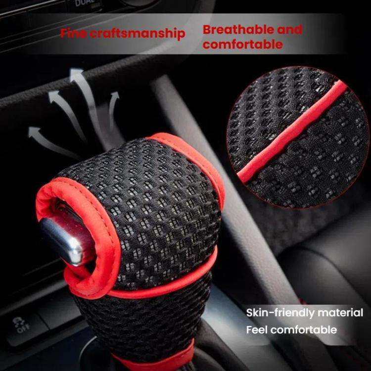 Universal Car Gearshift Cover Interior Accessories, Color: Automatic Transmission Beige Brown