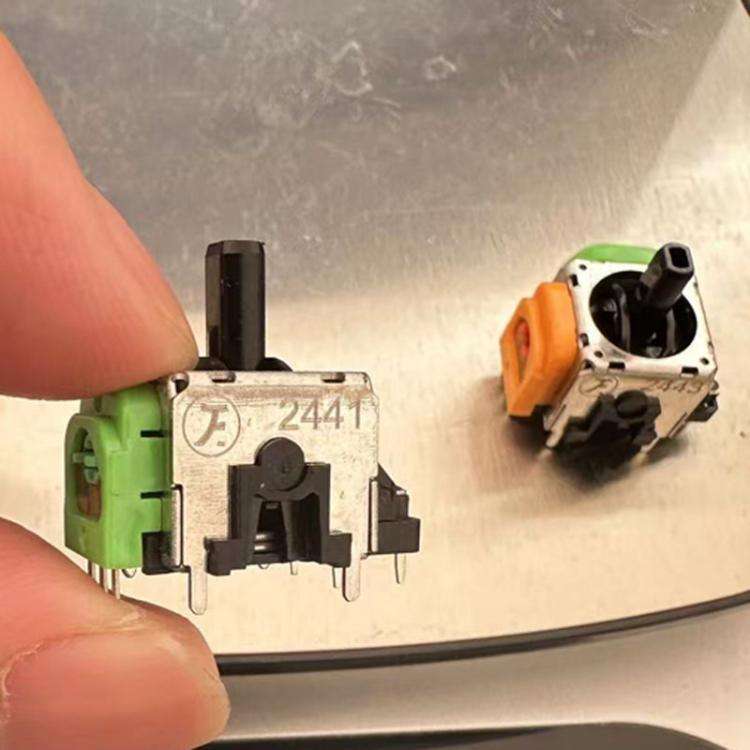 2pcs For PS5 High Precision Adjustable Hall Electromagnetic Joystick IC Rocker Accessories