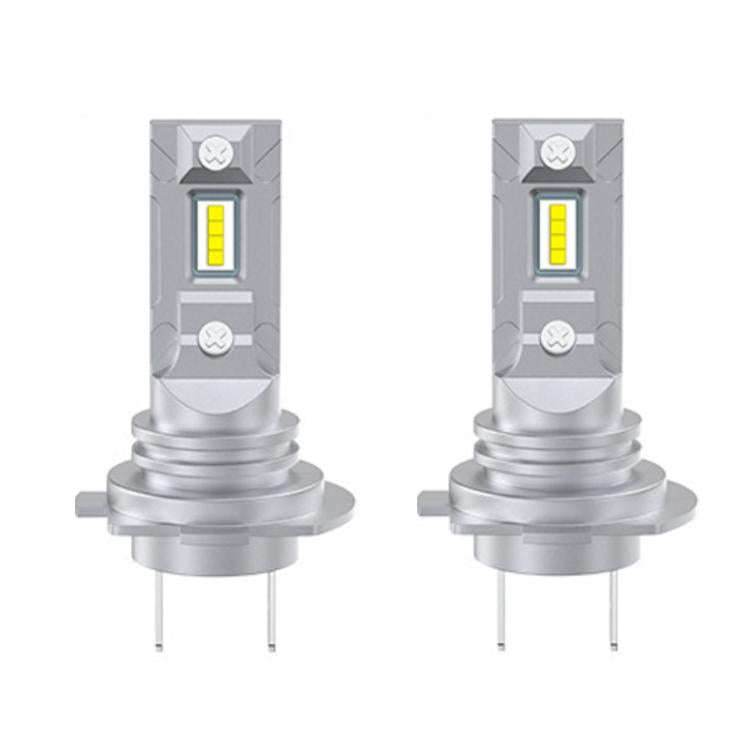 2pcs Mini 1:1 Direct Plug Car LED Headlight Bulb, Specifications: H7(White Light)