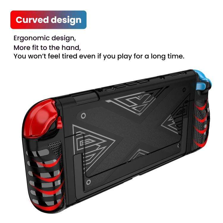 For Nintendo Switch 2 PC + TPU Split Cover With Panel Set Protective Shell(Black)