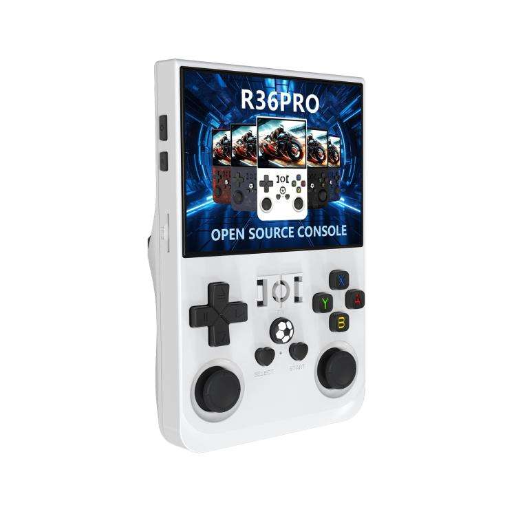 Portable Open Source GBA/FC Arcade Handheld Game Console, Size: 64G(White)