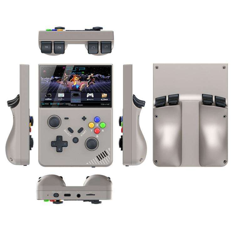 R43 Pro Handheld Game Console 4K HD 4.3-Inch Screen Home Portable Video Game Player, Spec: Black 64G