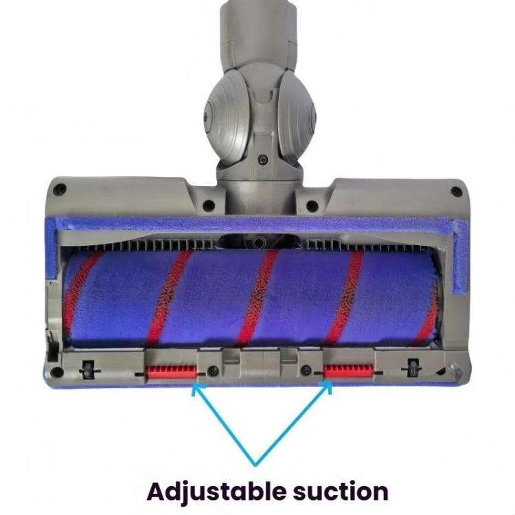 Adjustable Suction Floor Brush for Dyson V7 / V8 / V10 / V11 / V15 / G5 Vacuum Cleaners, Spec: So...