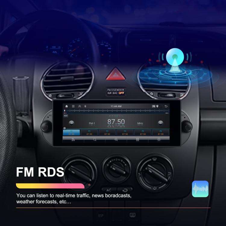 For Volkswagen Beetle 2002-2010 6.86 inch 2+64G Horizontal Screen Android Car Player, Spec: Standard