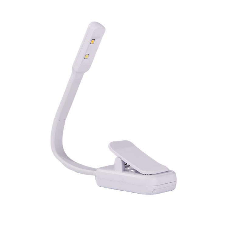 Portable Book Clip Lamp Dormitory Eye Protector Table Lamp Bedroom Night Lights, Color: Battery M...