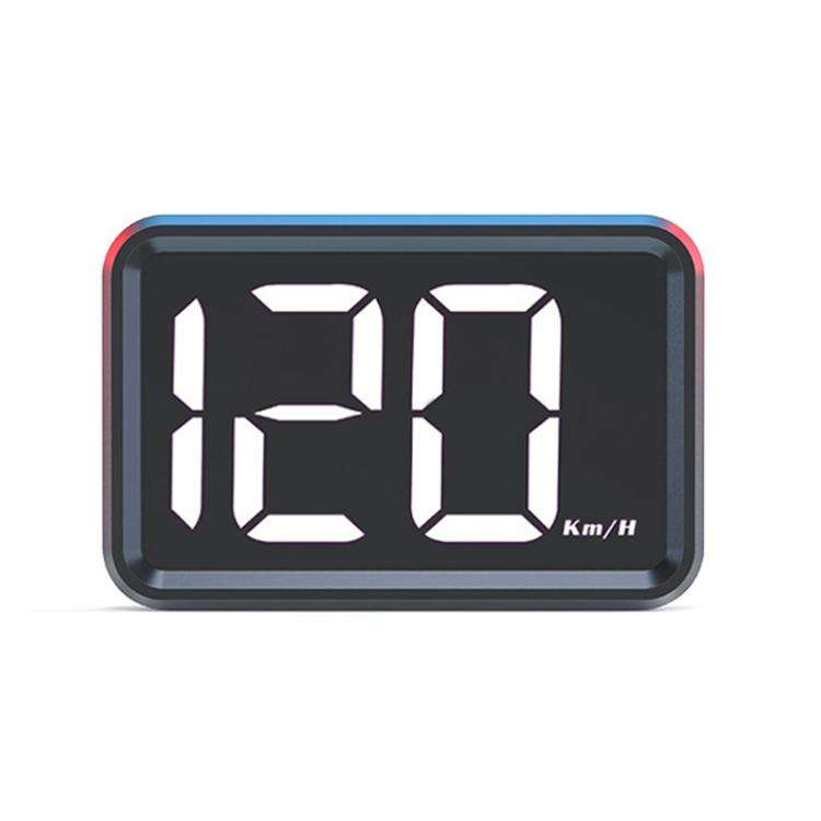 X1 Smart HUD Head-up Display Car GPS Speed Display HD Head-up Display, Spec: MPH(White)