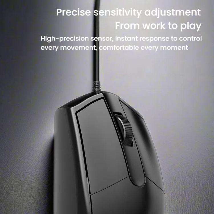 Chasing Leopard 316 1.5m Office Home Wired USB Optical Computer Mouse