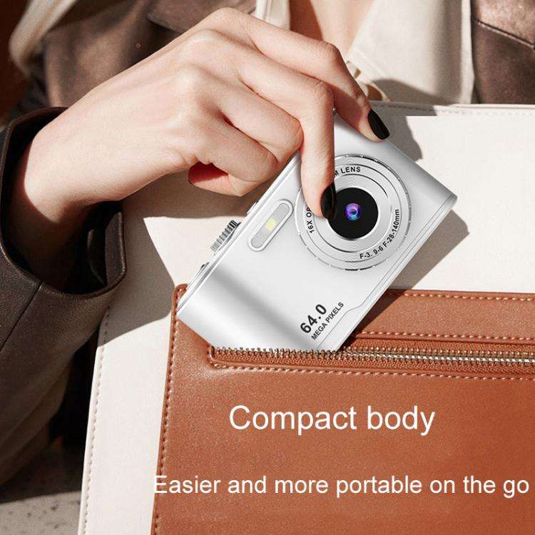 Q21 4K High Definition 16X Digital Zoom Camera 96 Megapixel Camera(White)