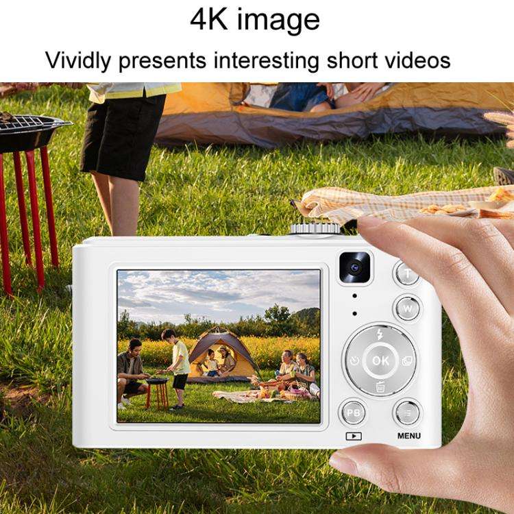 Q21 4K High Definition 16X Digital Zoom Camera 96 Megapixel Camera(White)
