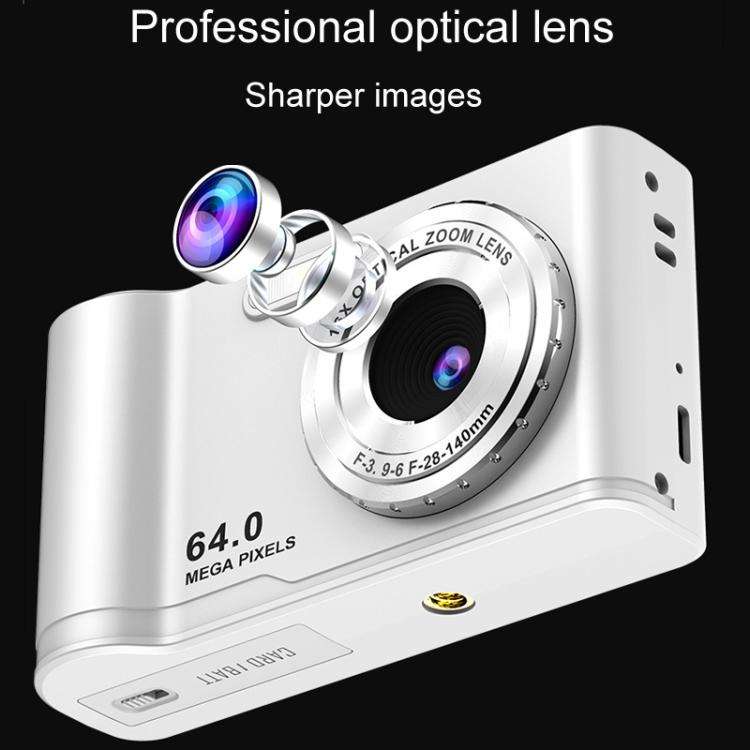 Q21 4K High Definition 16X Digital Zoom Camera 96 Megapixel Camera(White)