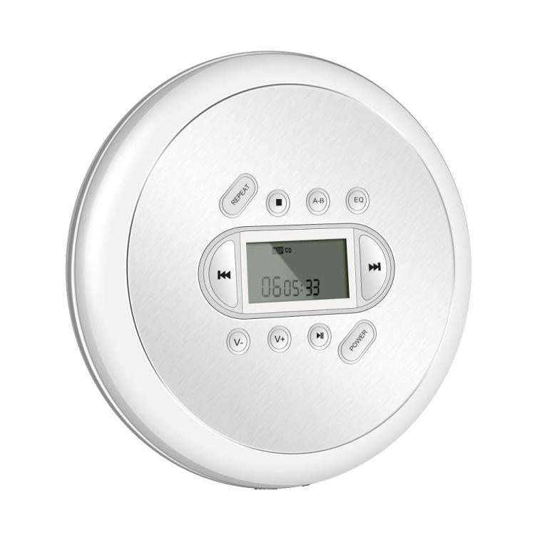 Kecag Mini Portable CD Player Walkman Study and Repeat Retro MP3 Music CD Player(KC-707)