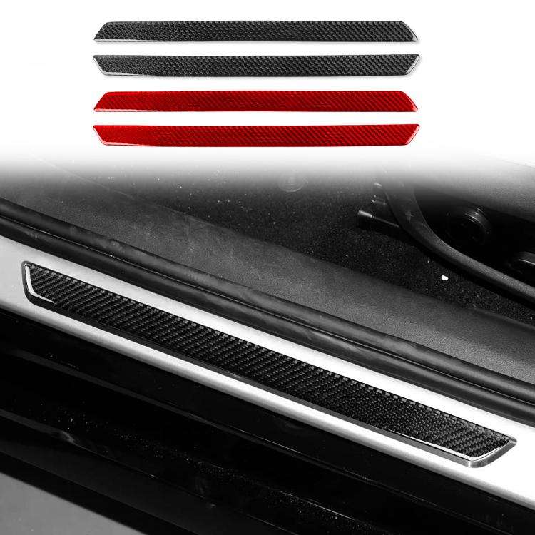 For 2022-2025 BYD Seal 2pcs /Set Door Sill Decoration Stickers(Black)