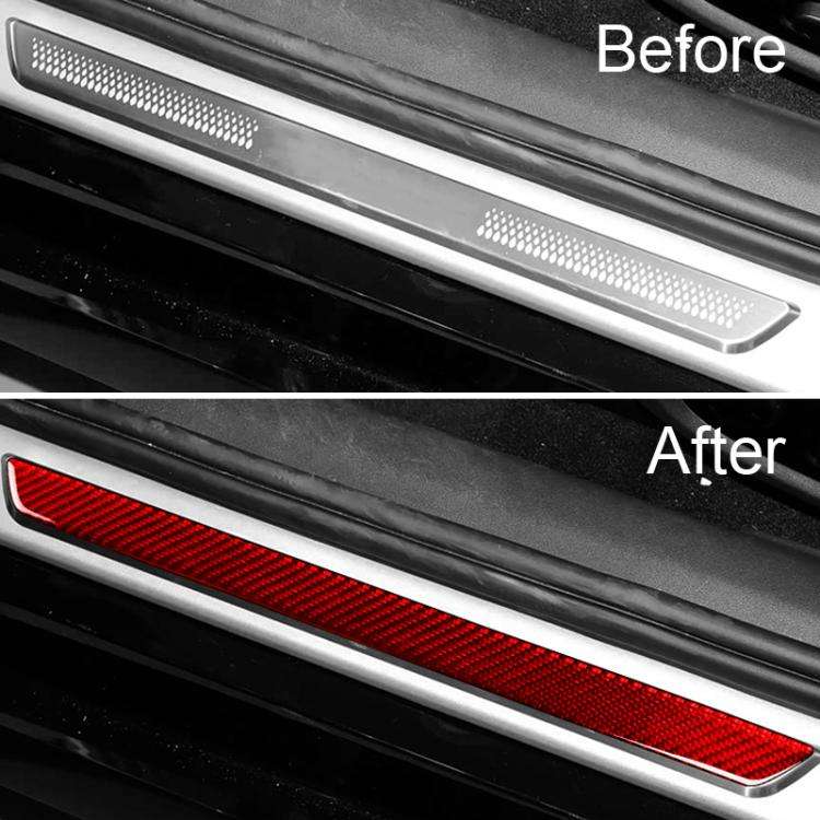 For 2022-2025 BYD Seal 2pcs /Set Door Sill Decoration Stickers(Black)