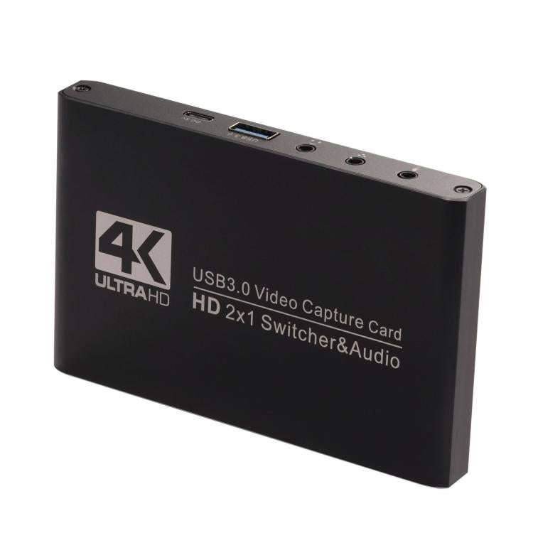 USB 3.0 HD Video Capture Card 4K Camera Computer Game Live Recording Box