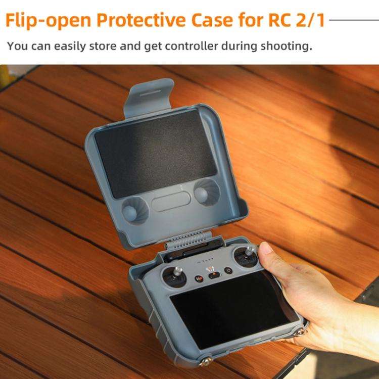 For DJI RC 2 / 1 Sunnylife ZN985 Remote Control 2 In 1 Visor Storage Case