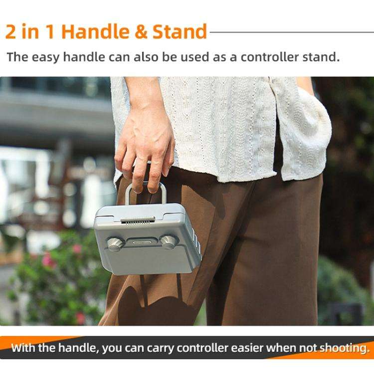 For DJI RC 2 / 1 Sunnylife ZN985 Remote Control 2 In 1 Visor Storage Case