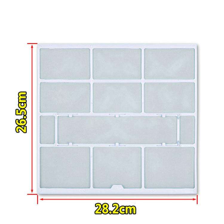 28.2x26.5cm Filter Mesh For Midea Air Conditioner Replacement 1/1.5/2 HP Wall-Mounted Indoor Units