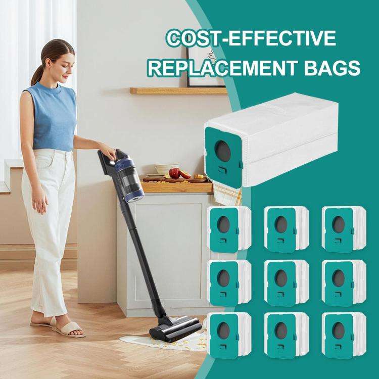 2pcs /Pack Dust Bag For Samsung BESPOKE VS20 Series Vacuum Cleaner Replacement(White)