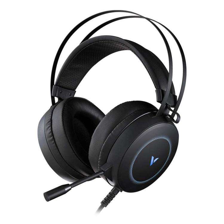 Rapoo VH160 Gaming Headset RGB PC Virtual 7.1 Channel Noise Reduction Headset With MIC(Black)