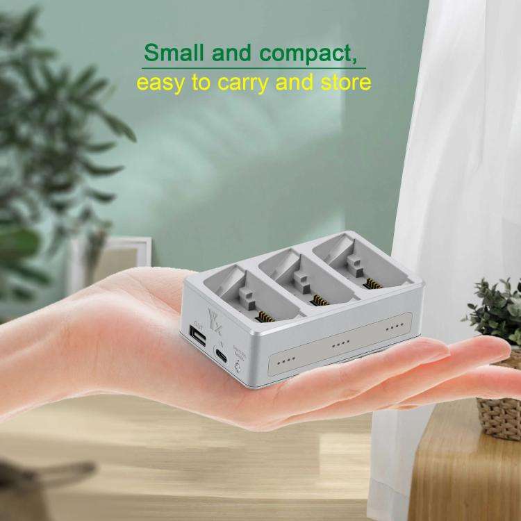 For DJI Flip YX 3-Way Charger Bidirectional Battery Management System