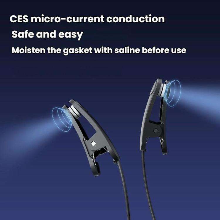 M008 Ear Clip Sleep Aid Device Smart Microcurrent Pulse Pressure Relief Sleep Device