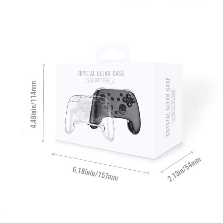 For Nintendo Switch 2 Pro Handle PC Protective Case(Transparent)